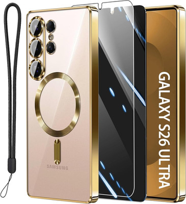 Magnetic for Samsung Galaxy S26 Ultra Case with 2X Screen Protector & Full Camer