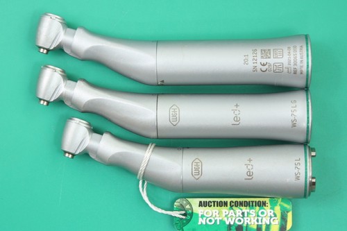 A-DEC W&H WI-75 20:1 Surgical Attachments (3pk)- HANDPIECE USA for REPAIR -