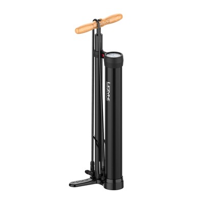 Pressure Over Drive High Volume Bicycle Floor Pump with 2.5'' Analog Gauge - D...