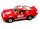 Matchbox Lesney Superfast 3 Porsche Turbo in red, black base, "90" tampo, mint!