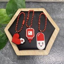 3 PC Medical Nurse Doctor Tumbler Charm Novelty Party Favor PCV Set New B643