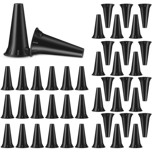200 Pcs Otoscope Tips Plastic Disposable Ear Specula Cover Replacement Specul...