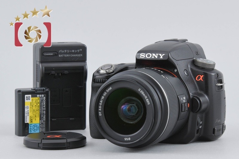SONY α55 SLT-A55V 16.2 MP 18-55 Lens [Japanese Language Only] | eBay