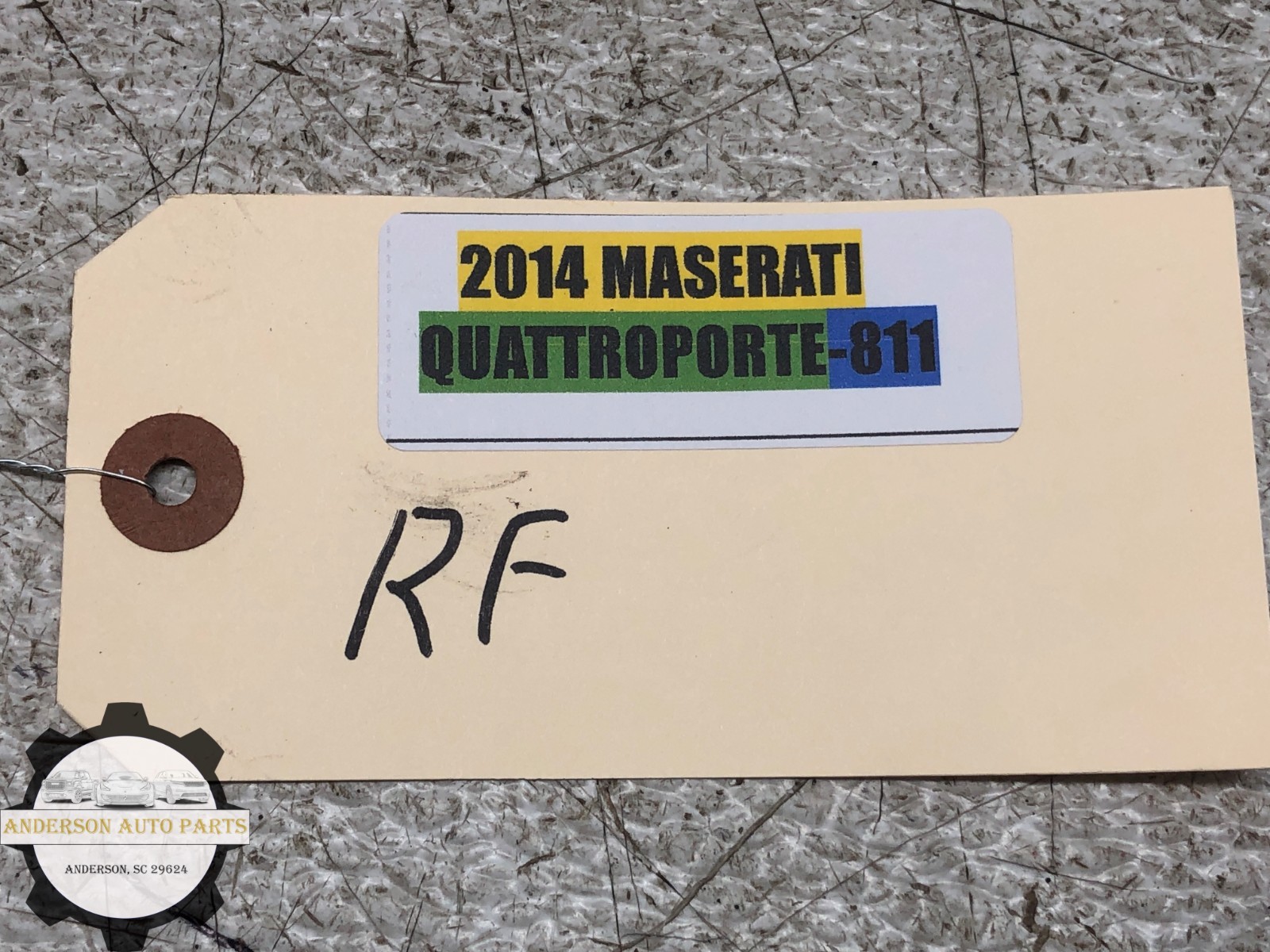 2014-2022 MASERATI QUATTROPORTE RIGHT PASS FRONT DOOR WINDOW REGULATOR MOTOR OEM