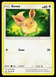 Eevee 104/156 Sun & Moon: Ultra Prism Common
