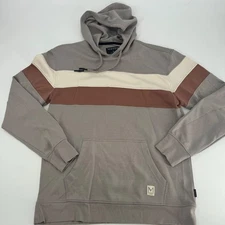 Maven Color Block Pullover Hoodie Sweatshirt Mens Size L