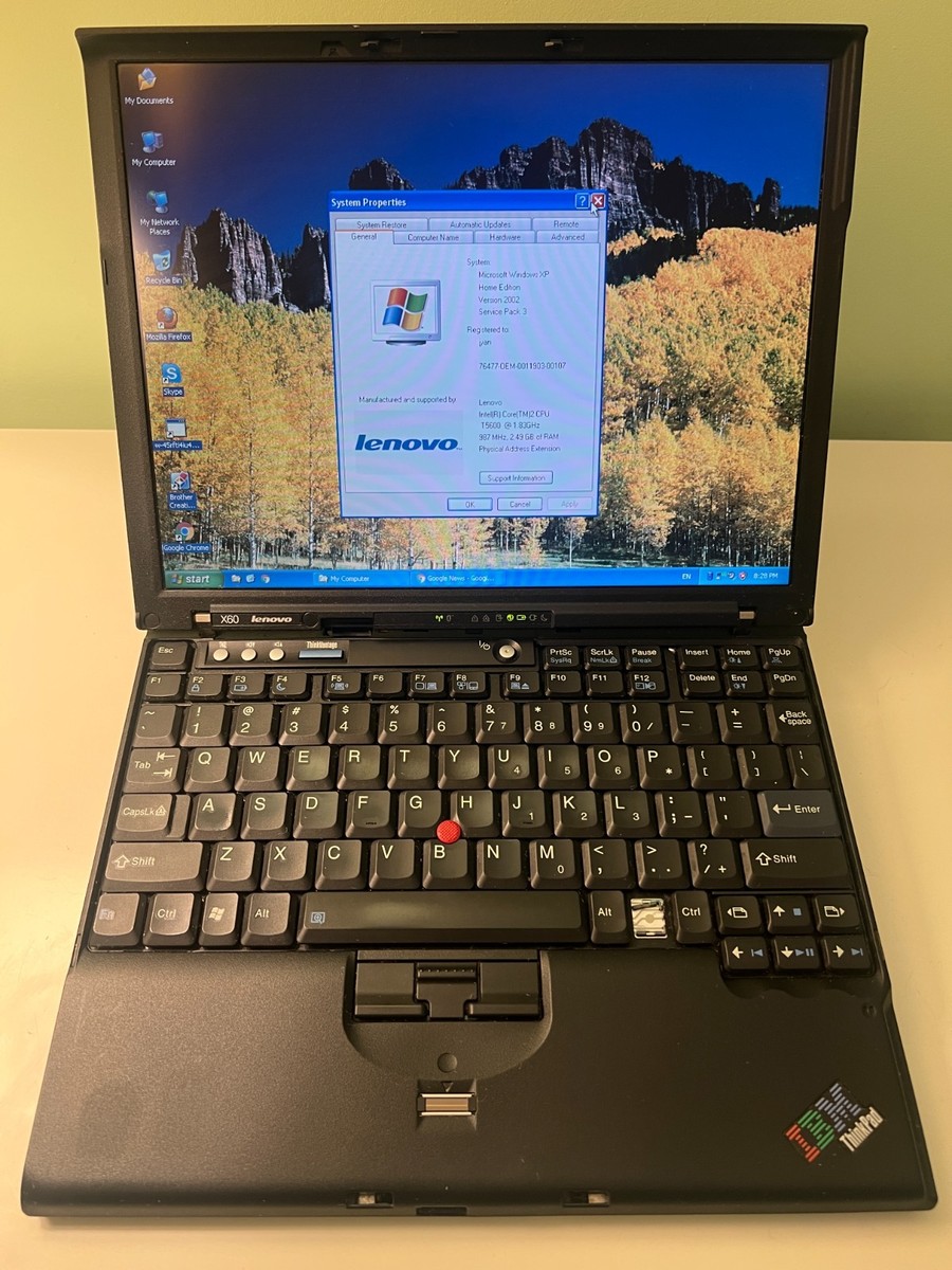 Lenovo IBM ThinkPad X60 12