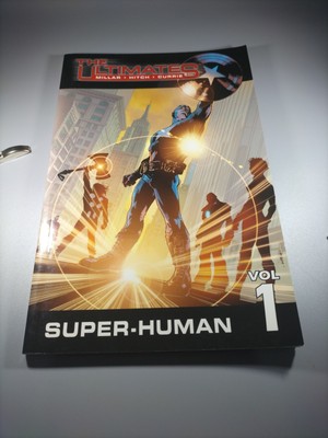 The Ultimates, Vol. 1: Super-Human by Mark Millar Marvel Comics 2003 Paperback