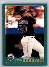 Benny Agbayani 2001 Topps New York Mets 565