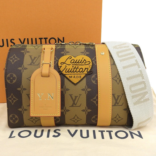 Louis Vuitton x Nigo Monogram Stripe LV Squared City Keepall M45963 #036