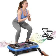 Vibration Plate Fitness Platform Exercise Machine Vibrating Shaking Full Body Sh