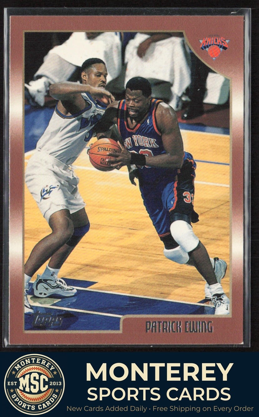 Patrick Ewing 1998-99 Topps #40 New York Knicks