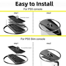 Universal Vertical Stand for PS5 Slim/5 Pro/5 Consoles Vertical Cooling Stand