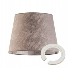 Lampenschirm E27 E14 Kegel für Lampen, Textil, viele Farben