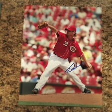 Travis Wood Signed 8x10 Photo Chicago Cubs Cincinnati Reds Autograph