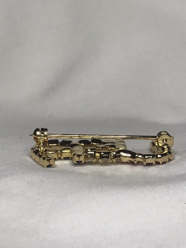 Lote De Colección De 2 Prendedores Patrióticos Bandera Americana Y Estrás Cristal Tono Dorado EE. UU. - Imagen 9 de 11