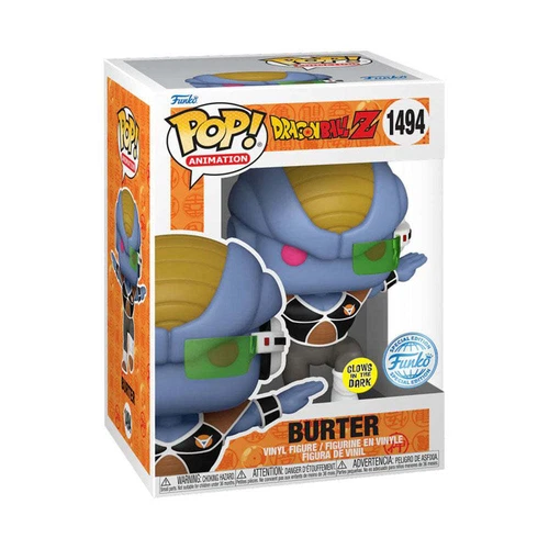 Dragonball Z Burter US Exclusive Glow Highly Collectable Pop! Vinyl Figure 3.75"