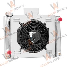 4 Row Aluminum Radiator Shroud Fan Fit 1982-1994 Ford Ranger Pickup Truck V8 Mt. 4 Row Aluminum Radiator Shroud Fan Fit 1982-1994 Ford Ranger Pickup Truck V8 Mt.