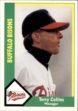Terry Collins 1990 CMC Minor League Card #3