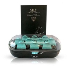 ISO Beauty Diamond Collection 10pc Pearl Ceramic Hair Hot Rollers Set