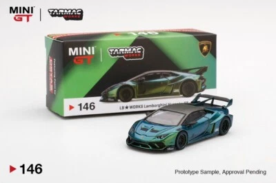 MINI GT 146 LB WORKS Lamborghini Huracán GT Magic Green LHD