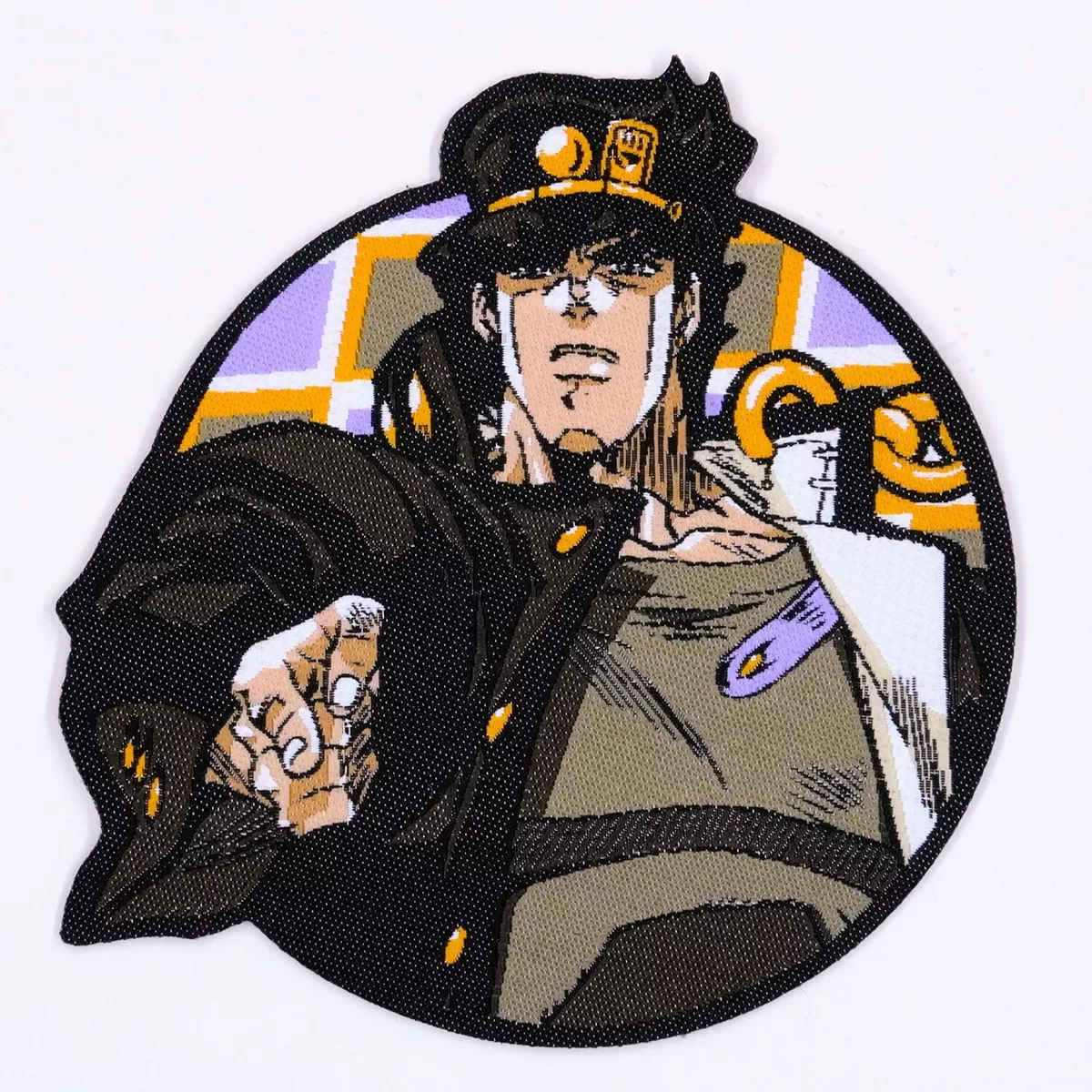 Illustration of jotaro kujo from jojo's bizarre adventure