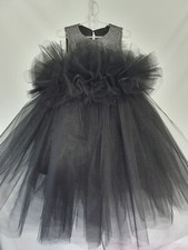 Princess Kids Dress Girl Lace Bow Flower Dress TuTu Dress Birthday Party Dress