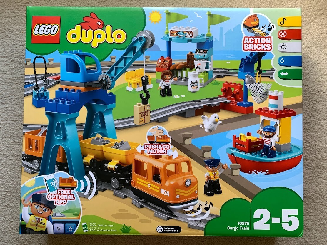 LEGO 10875 DUPLO Cargo Train New Sealed AU Stock