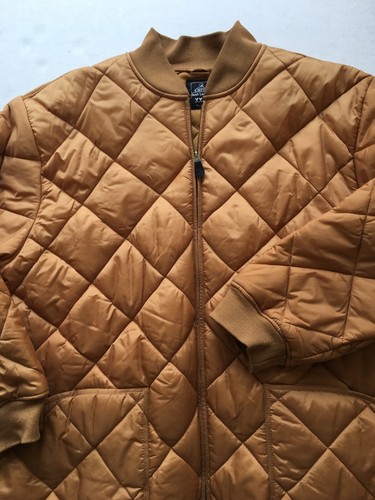 Foot Locker Gold Quilted Puff Jacket 