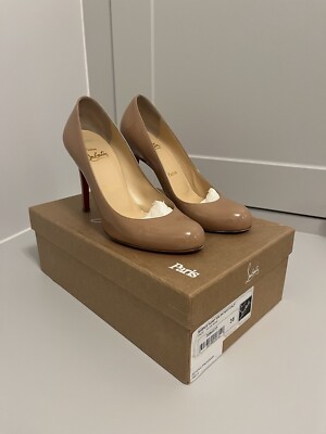 ルブタン SIMPLE PUMP 100 PATENT CALF 37.5 Christian Louboutin