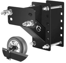 Spare Tire Carrier,GADFISH Spare Tire Mount Boat Trailer Carrier Bracket,Heavy 4