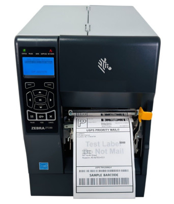 Zebra Ups Label Example TESTED Zebra ZT230 UPS Direct Thermal Barcode Label Printer USB LAN ...