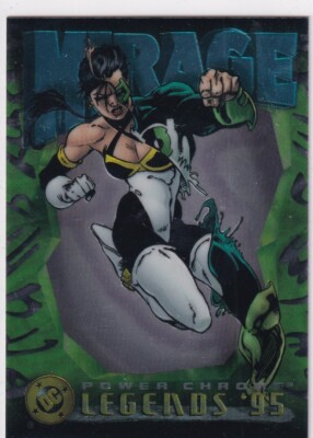 1995 Skybox DC Power Chrome Legends '95 No. 28 Mirage Justice Corps