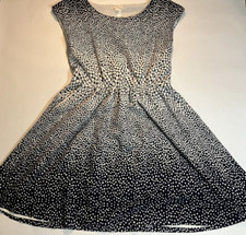 Gap navy/white felicia polka dot dress lined sz small cute flirty pockets! 2012