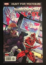 Cover of Hunt for Wolverine: Weapon Lost #4