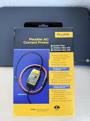 FLUKE i3000s FLEX-24 FLEXIBLE AC CURRENT PROBE SHIPS FAST