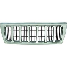 Kühlergrill Kühlergitter für Grand Chrysler Cherokee Baujahr 04-05 chrom/schwarz