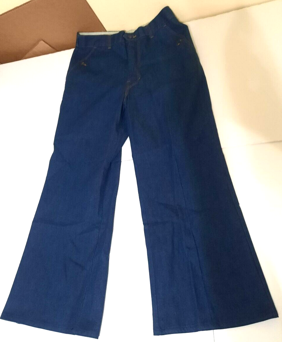 Wilkins Fancy Props 16 32 27 Dark Wash Boot Cut Wide Denim