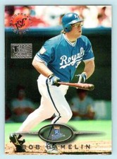 1995 Topps Stadium Club First Day Issue #79 Bob Hamelin DP Royals (Parallel)