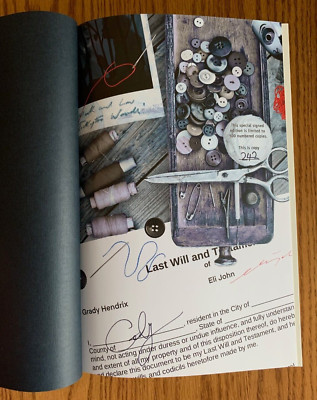 How to Sell a Haunted House Signed by Grady Hendrix SST Publications #242 of 500
