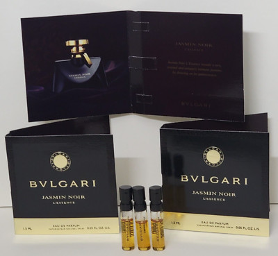 BVLGARI Jasmin Noir L'Essence EDP 0.05 fl oz (3 Carded Spray Vials For Woman)