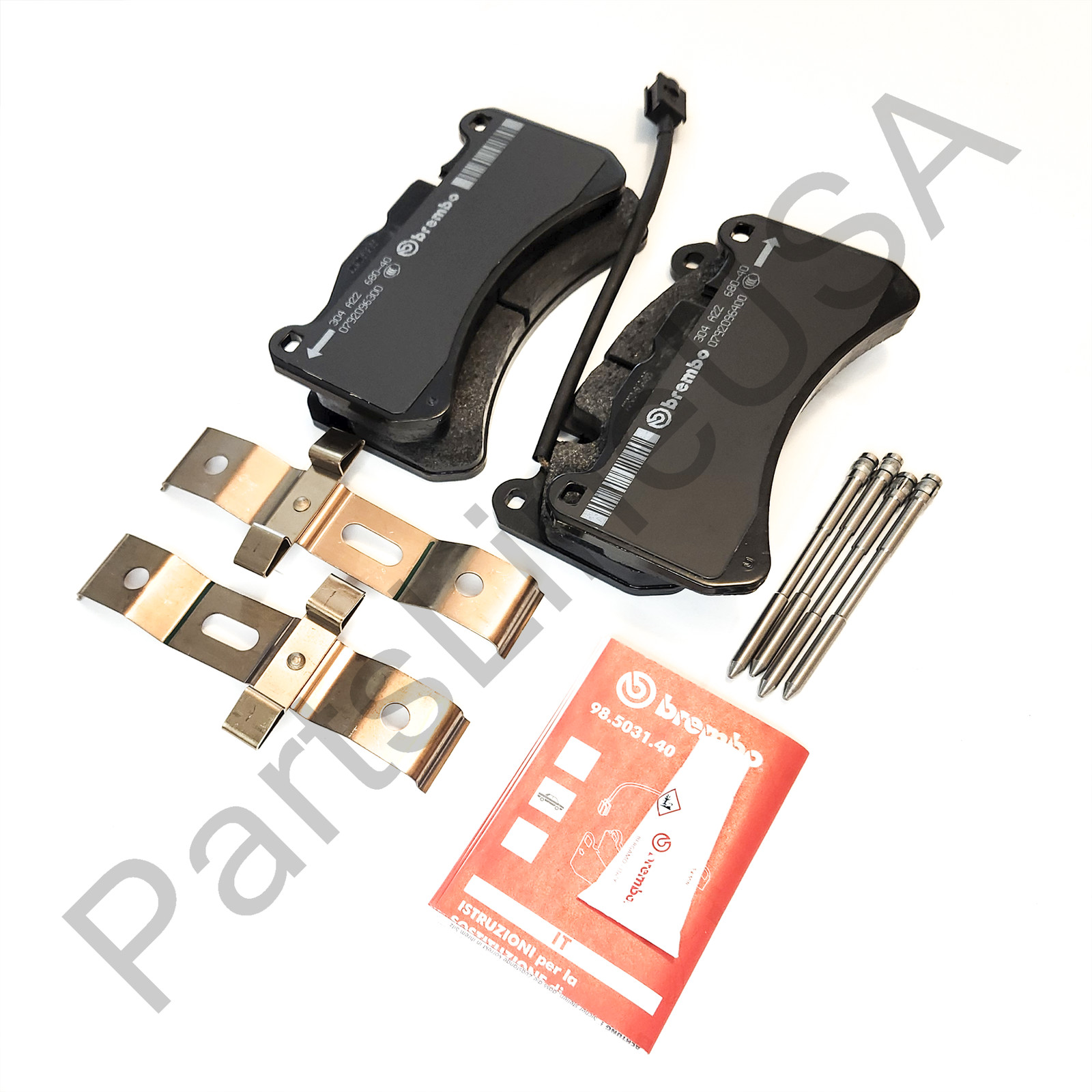 Genuine Maserati Front Brake Pads Kit M156/M157 V6 Quattroporte Ghibli 673012041