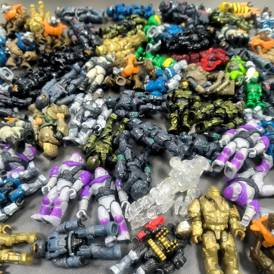 Random 10PCS Halo Mega Bloks Party Building Toys Action Figure - Some Repeat - Image 4 of 4