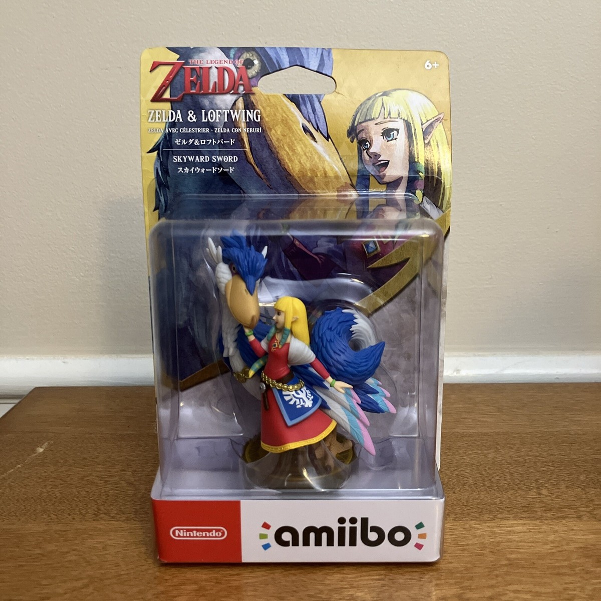 Nintendo Amiibo The Legend of Zelda Skyward Sword HD Zelda and Loftwing NIB