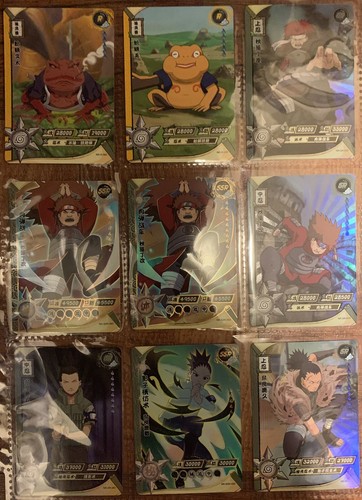 91 Naruto Trading Cards and Card Binder - Bild 6 von 12