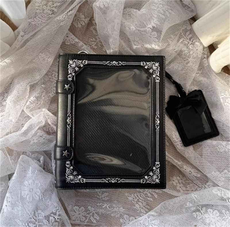 Lolita Magic Book Itabag Shoulder Crossbody Bags Storage Knapsack Girls