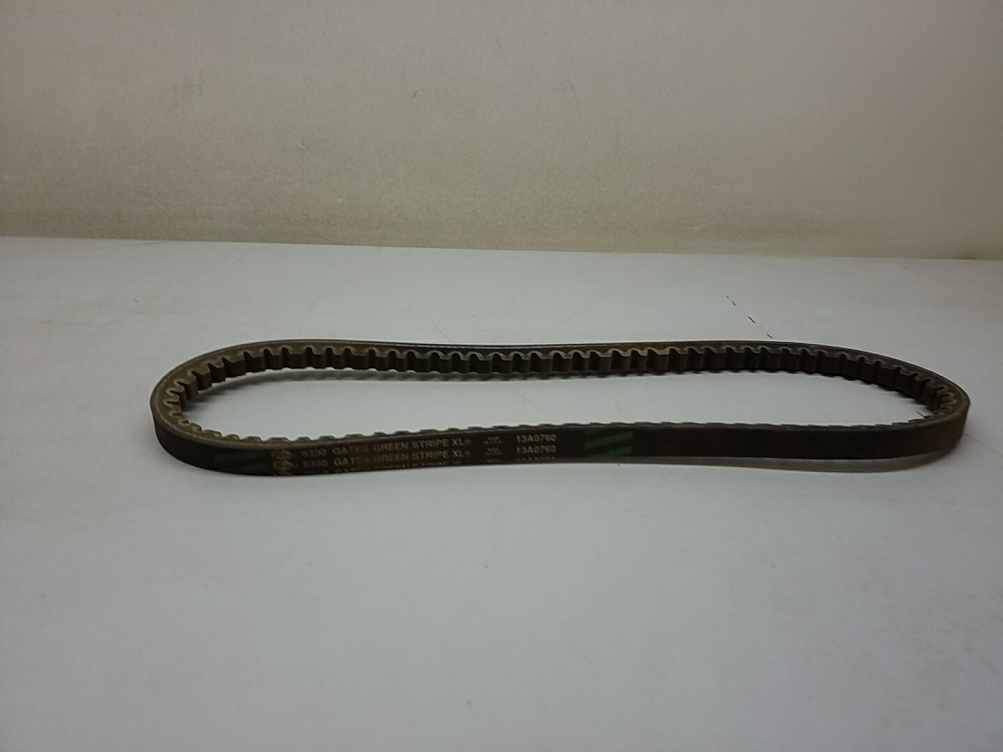9300 Gates Green Stripe XL Cogged VBelt Made In USA 13A0760 eBay