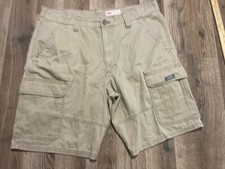 Wrangler Shorts, Men's Size 36, Brown, Cargo Shorts, Relaxed Fit, Outdoor Hiking