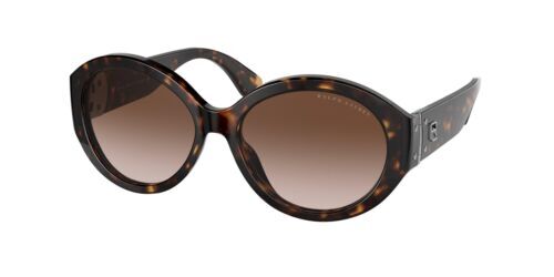 Ralph Lauren RA 5003 510/73 Brown Tortoise Oval Sunglasses  display picture 1