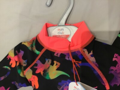 Combinaison Anti-UV Miniclub Sun Safe 40+ UPF Garçon Dinosaures – Taille 18-24 Mois, Neuf Avec étiquettes